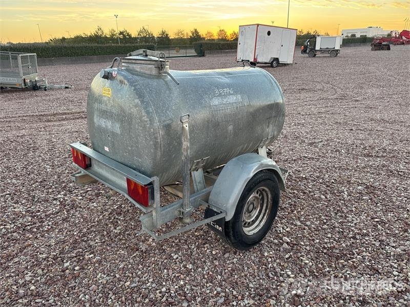 ECIM 130AF 1000 L S/A Citerne Water Tank Trailer Anders