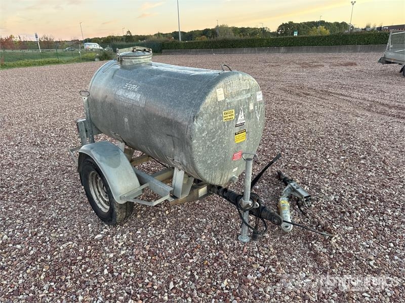 ECIM 130AF 1000 L S/A Citerne Water Tank Trailer Anders