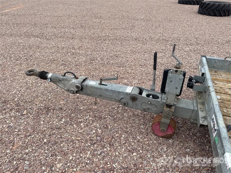  ECIM 2AF 350 T/A Remorque Equipment Trailer Remorci transport vehicule