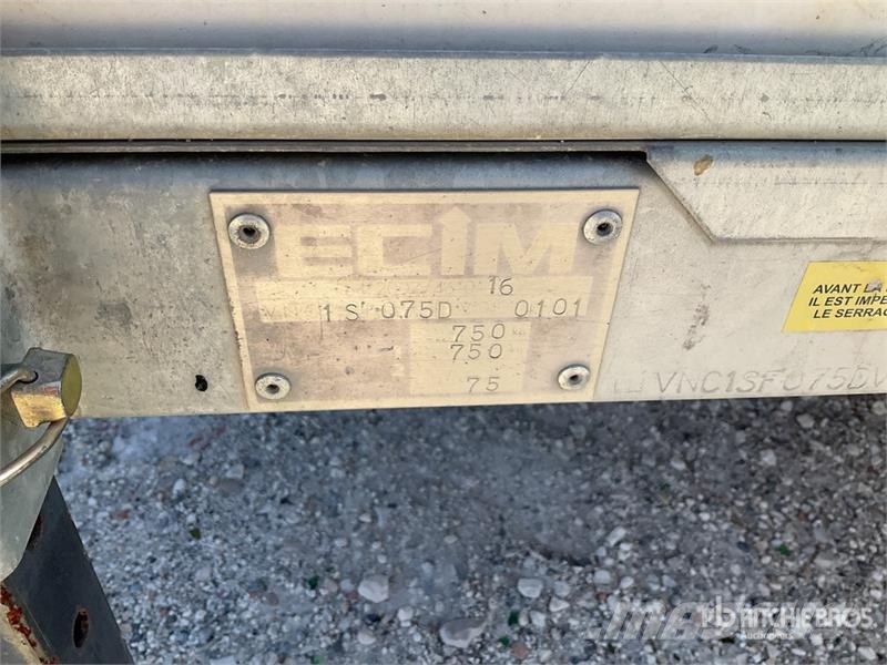  ECIM 3300 m S/A Bungalow De Office Drawbar Druge prikolice
