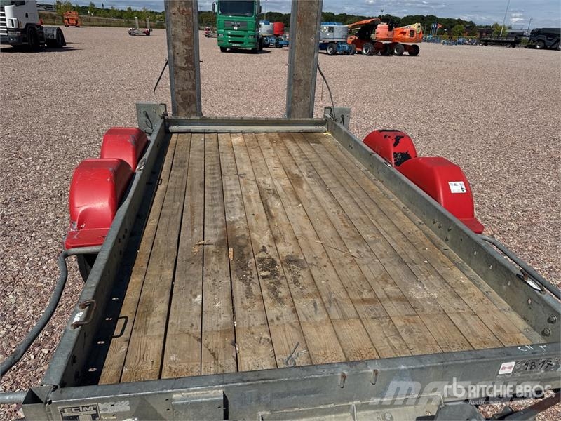  ECIM 350AF T/A Remorque 2 Essieux Equipment Traile مقطورات مركبات نقل