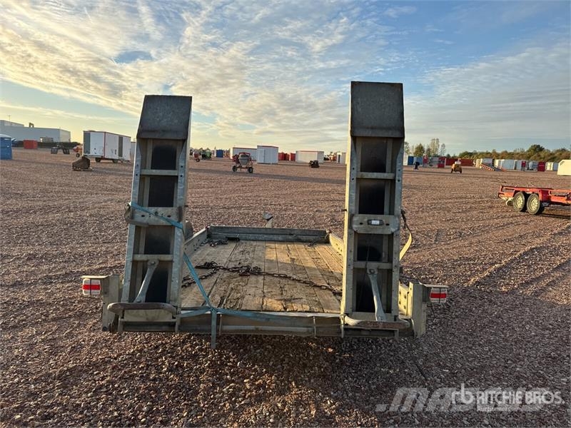 ECIM AF350 T/A Remorque Equipment Trailer Biltransporter henger