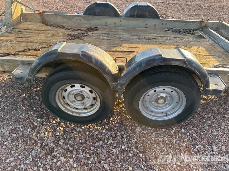 ECIM AF350 T/A Remorque Equipment Trailer Biltransporter henger
