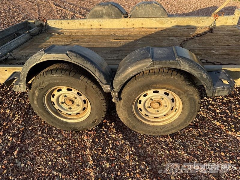 ECIM AF350 T/A Remorque Equipment Trailer Biltransporter henger