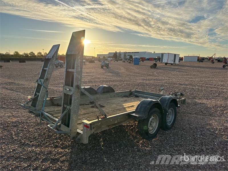 ECIM AF350 T/A Remorque Equipment Trailer Biltransporter henger