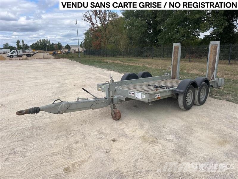 ECIM PEGD35 Remorque 2 Essieux Equipment Trailer Car carrier