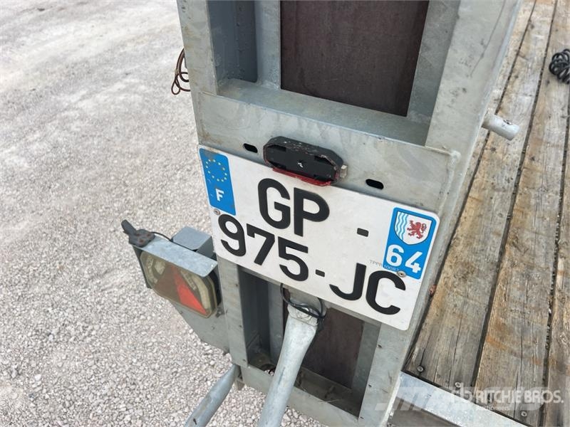 ECIM PEGD35 T/A Remorque Porte Équipement Equipmen Autotreilerid