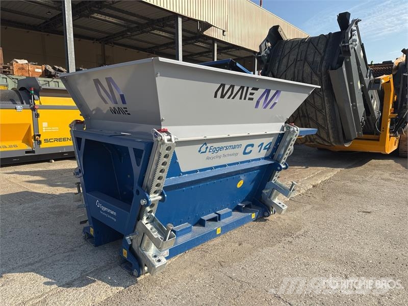 Eggersmann C14 Skid-Mounted electric 7.5 kw Shredder Affaldskværn