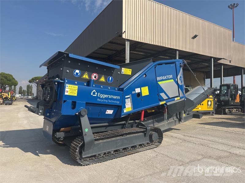 Eggersmann IMPAKTOR 250 Impact Crusher قطع غيار المخلفات / إعادة التدوير والمحاجر