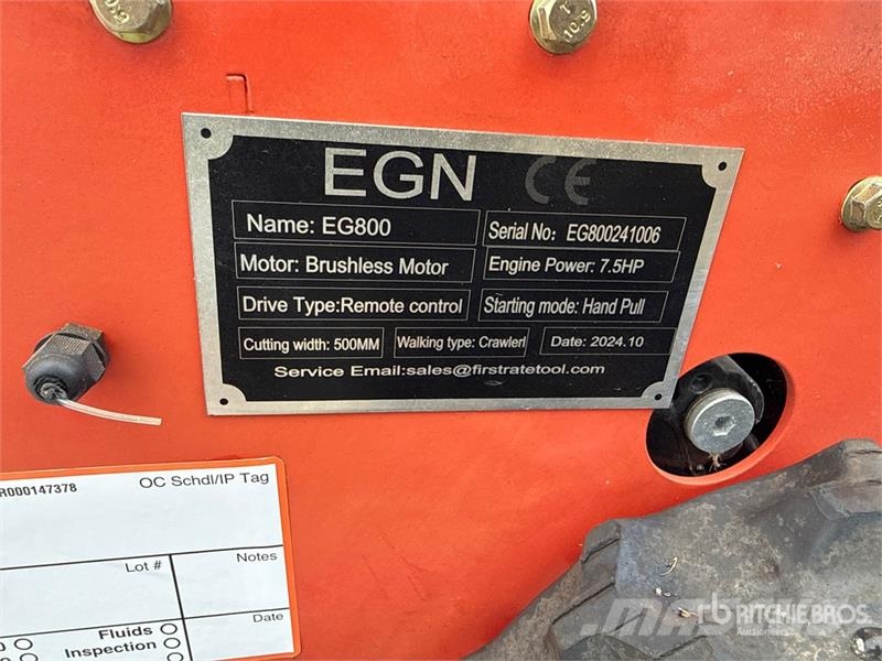 EGN EG800 Tracked Lawn Mower Sodo traktoriukai-vejapjovės