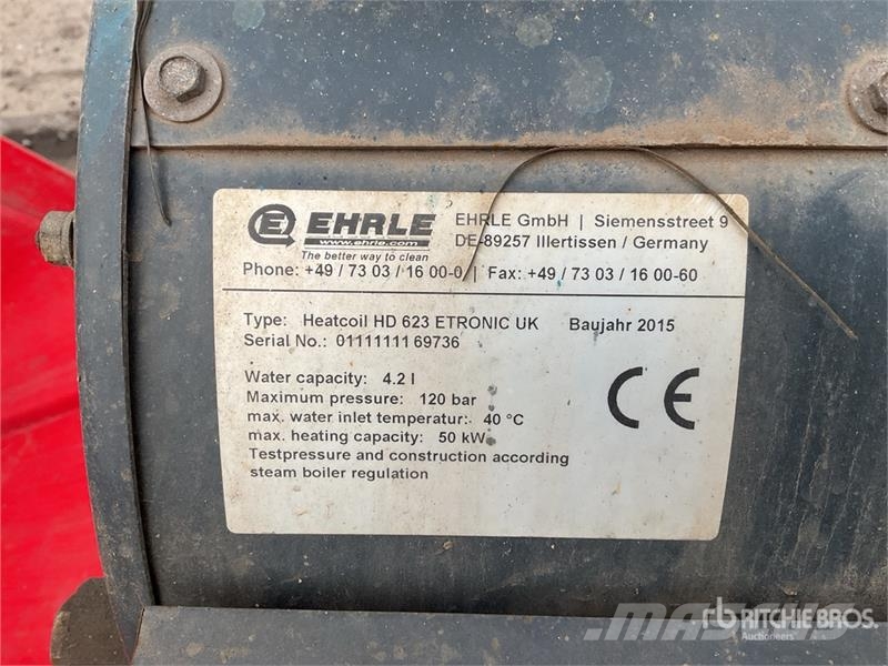  Ehrle HD623 Pressure Washer معدات الغسل بالضغط الخفيف