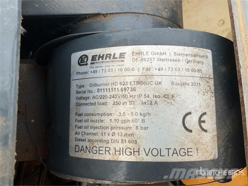 Ehrle HD623 Pressure Washer معدات الغسل بالضغط الخفيف