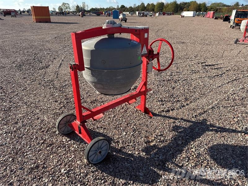 Electric Betonniere Portable Concrete Mixer Betong-/bruksblandare