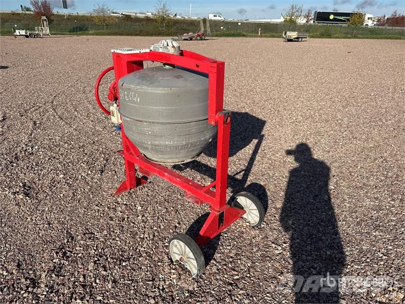  Electric Betonniere Portable Concrete Mixer Betong-/bruksblandare
