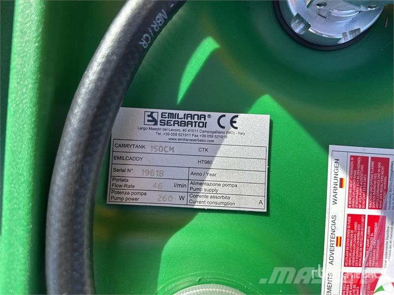 Emiliana Serbatoi Carrytank 150CM Fuel Tank (Unused) صهاريج الوقود والصهاريج الإضافية
