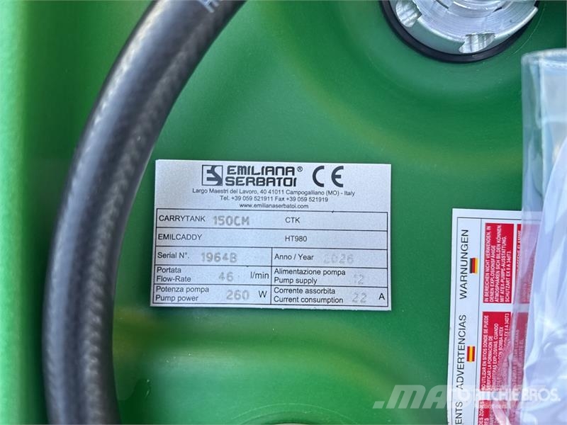 Emiliana Serbatoi Carrytank 150CM Fuel Tank (Unused) صهاريج الوقود والصهاريج الإضافية