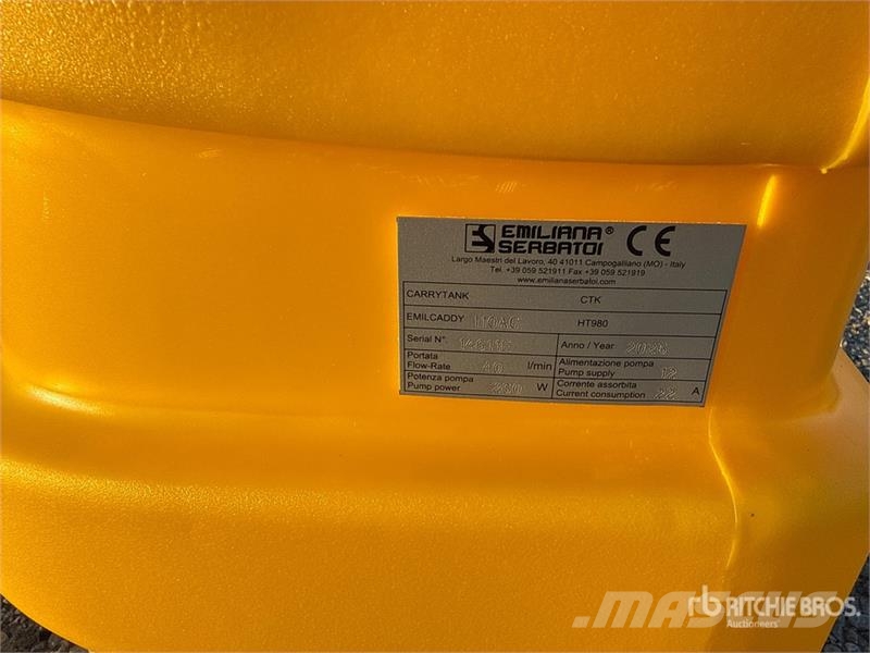 Emiliana Serbatoi Emilcaddy 110 Depósitos de combustible y aditivos