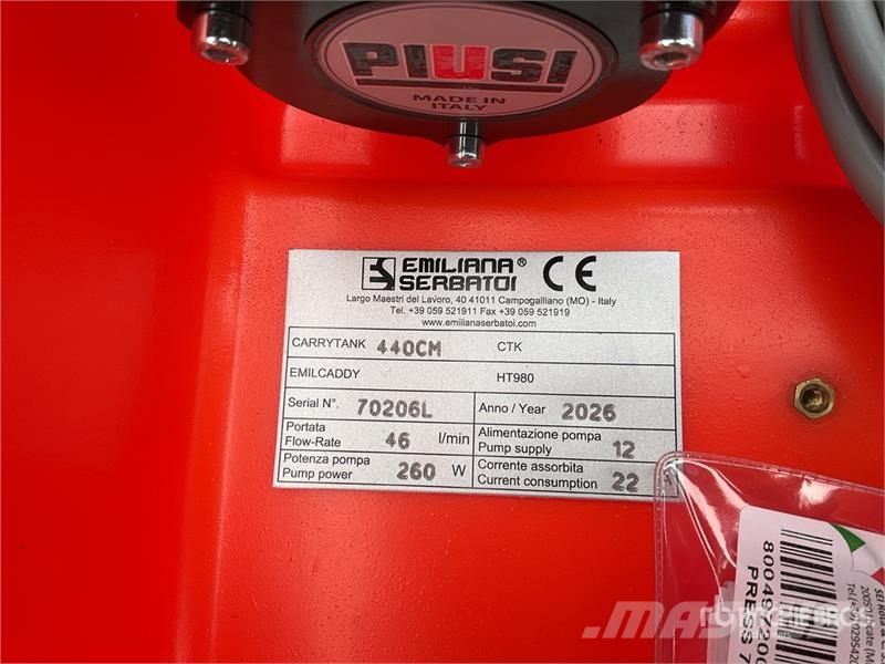 Emiliana Serbatoi EU-TANK 440 PK Portable Poly 440 L Poly Portable D Kütusemahutid