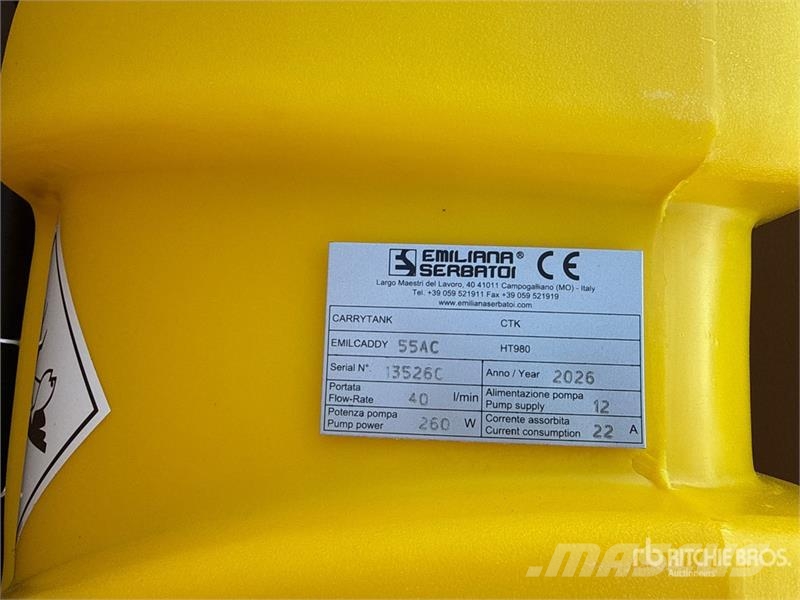 Emiliana Serbatoi EU-TANK 55 Fuel Tank Fuel and additive tanks