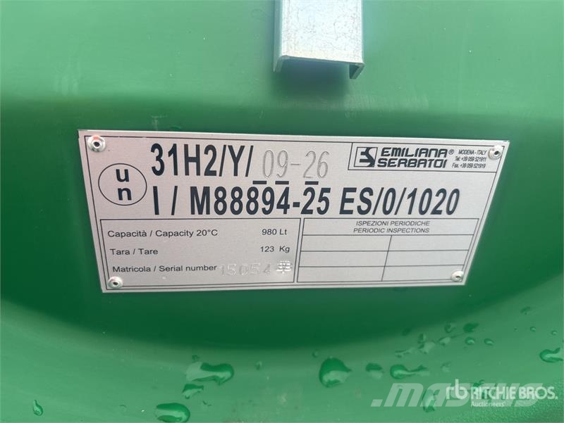 Emiliana Serbatoi EU-TANK 900 Fuel Tank (Unused) Serbatoi per carburante e additivi