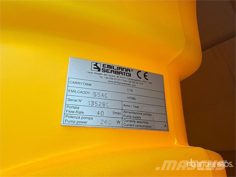 Emiliana Serbatoi EU-TANK 55 55 L Poly Portable DEF Transfer and Dis Δεξαμενές καυσίμων και πρόσθετων