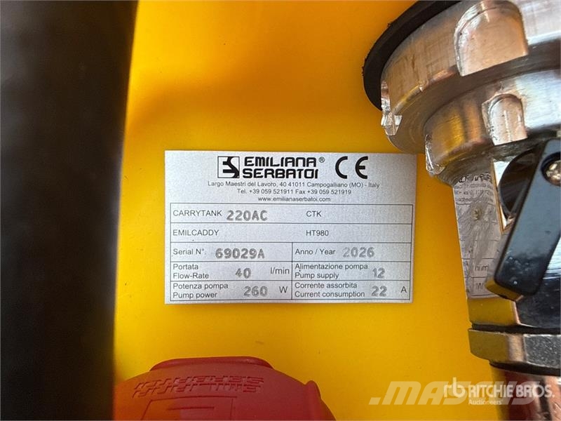 Emiliana Serbatoi EU-TANK 220 220 L Poly Portable Diesel Transfer an Kütusemahutid