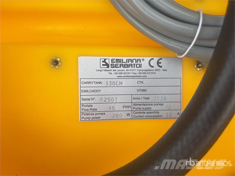 Emiliana Serbatoi EU-TANK 330 330 L Poly Portable Diesel Transfer an Serbatoi per carburante e additivi