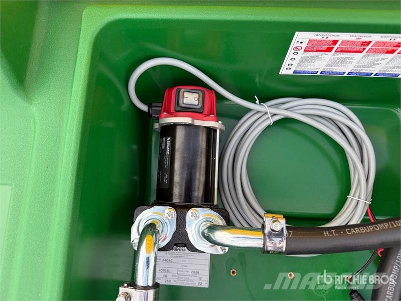 Emiliana Serbatoi EU-TANK 440 440 L Poly Portable Diesel Transfer an Yakıt ve katkı maddesi tankları