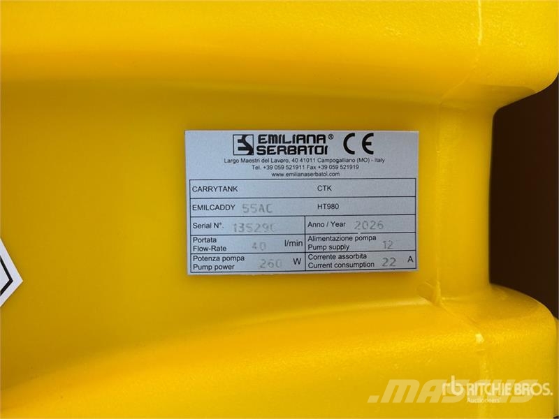 Emiliana Serbatoi EU-TANK 55 55 L Poly Portable DEF Transfer and Dis Depósitos de combustible y aditivos