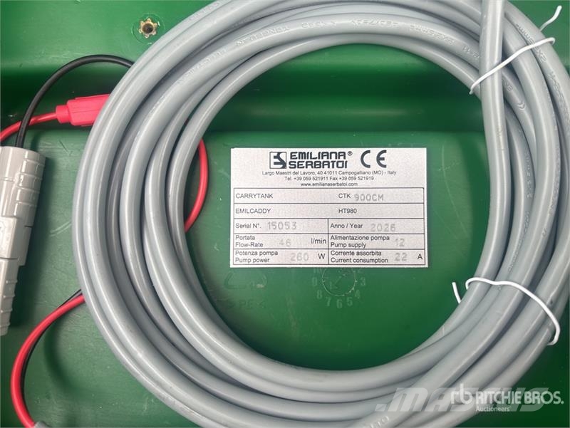 Emiliana Serbatoi EU-TANK 900 Fuel Tank (Unused) Serbatoi per carburante e additivi