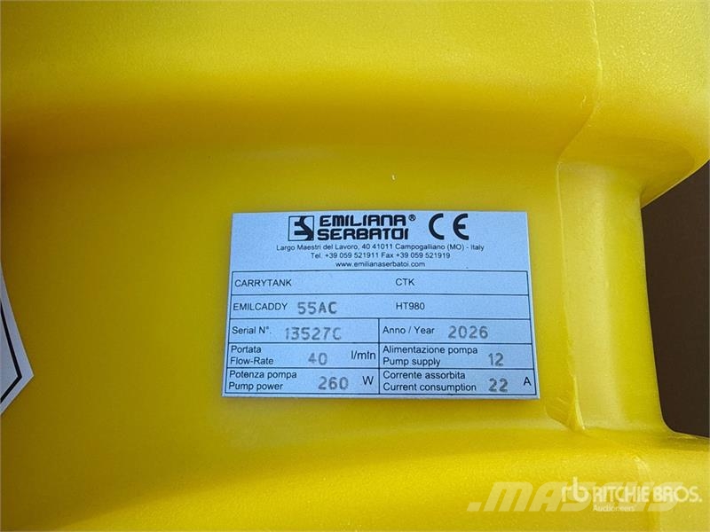 Emiliana Serbatoi EU-TANK 55 Fuel Tank Fuel and additive tanks