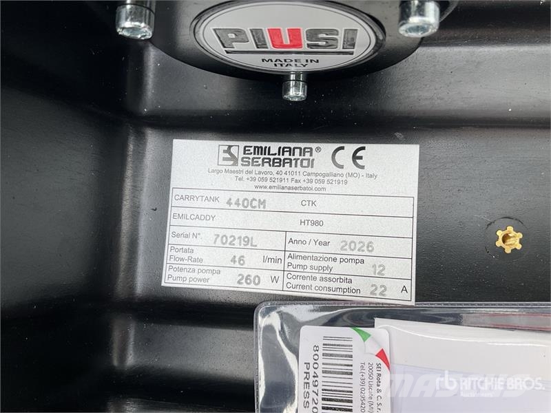 Emiliana Serbatoi EU-TANK 440 PK Portable Poly 440 L Poly Portable D Kütusemahutid