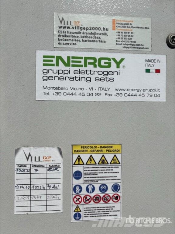  Energy EY-400P-SA 400 kVA Skid-Mounted Generator S Dieselgeneraattorit