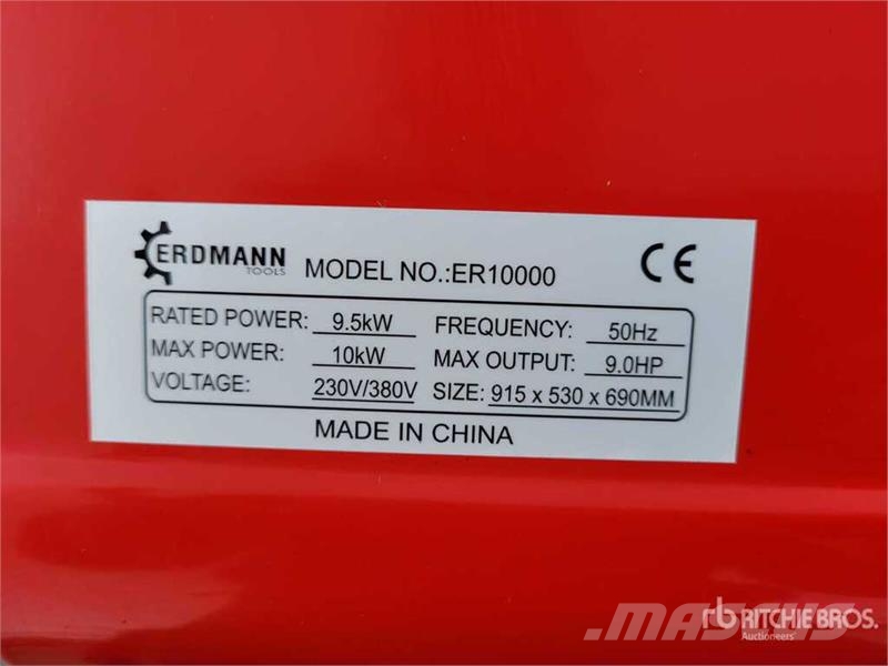 Erdmann ER10000 12 kVA Portable Generator Set (Unu مولدات أخرى
