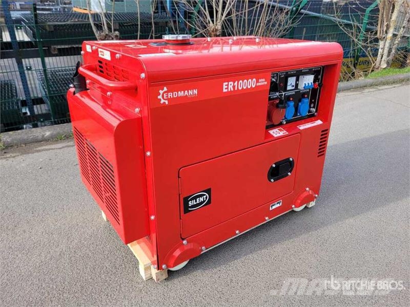 Erdmann ER10000 12 kVA Portable Generator Set (Unu Egyéb Áramfejlesztők
