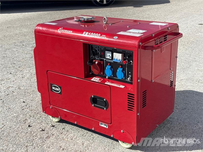 Erdmann ER10000 Portable Generator Set Egyéb Áramfejlesztők