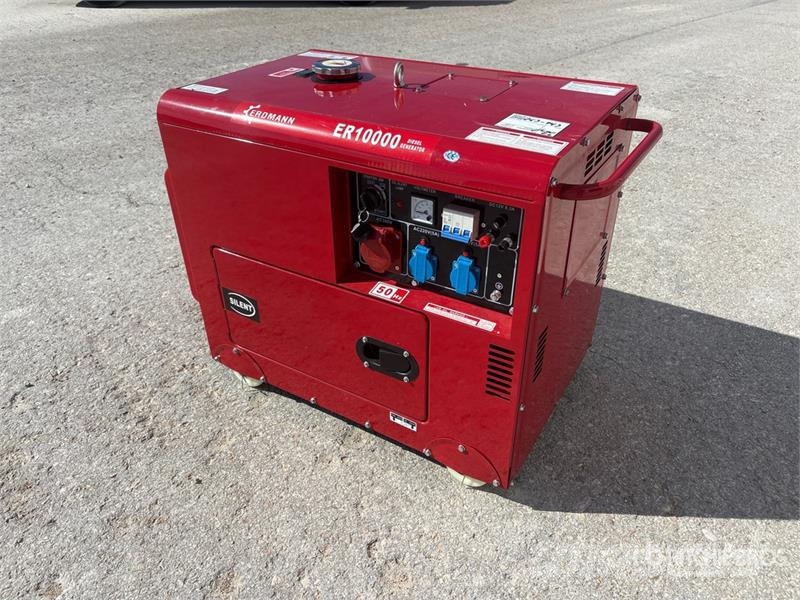 Erdmann ER10000 Portable Generator Set Egyéb Áramfejlesztők
