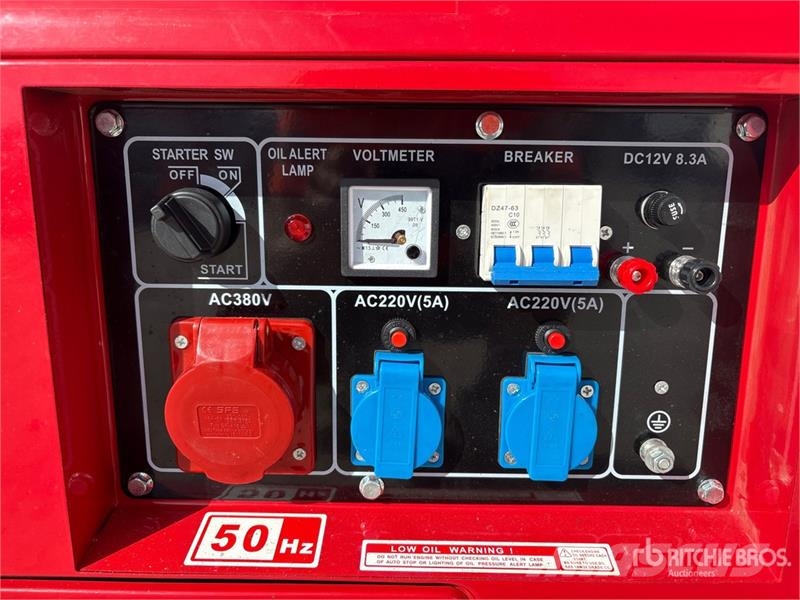Erdmann ER10000 Portable Generator Set Egyéb Áramfejlesztők