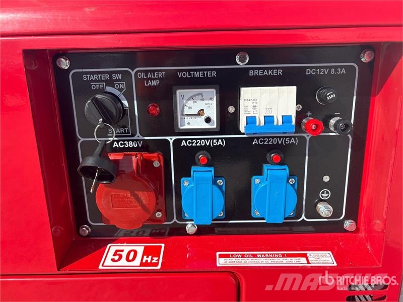 Erdmann ER10000 Portable Generator Set Egyéb Áramfejlesztők