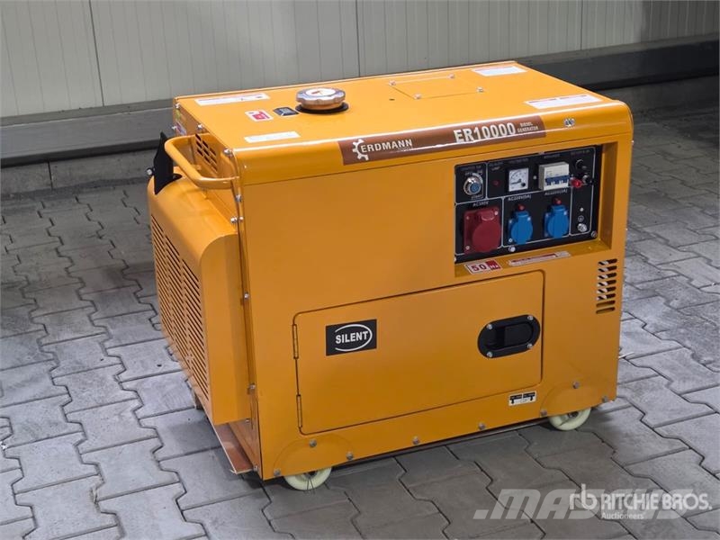  Erdmann ER10000 Portable Generator Set (Unused) Citi ģeneratori