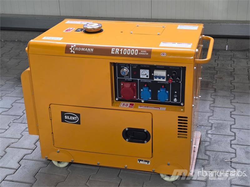  Erdmann ER10000 Portable Generator Set (Unused) Citi ģeneratori