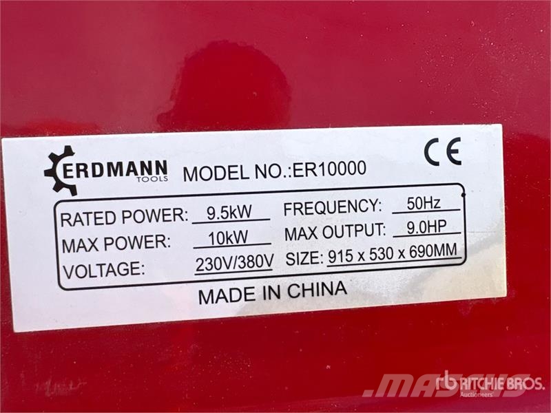 Erdmann ER10000 Portable Generator Set Egyéb Áramfejlesztők