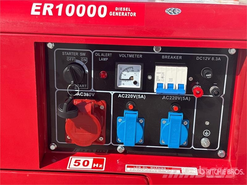 Erdmann ER10000 Portable Generator Set Egyéb Áramfejlesztők