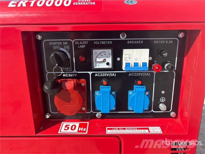 Erdmann ER10000 Portable Generator Set Egyéb Áramfejlesztők