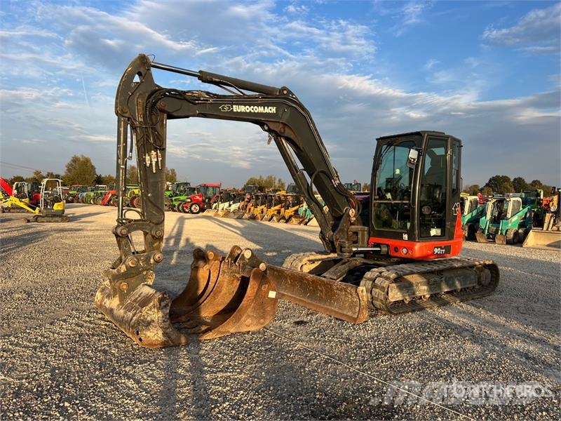 Eurocomach 90ZT Tracked Excavator Gravemaskiner på larvebånd
