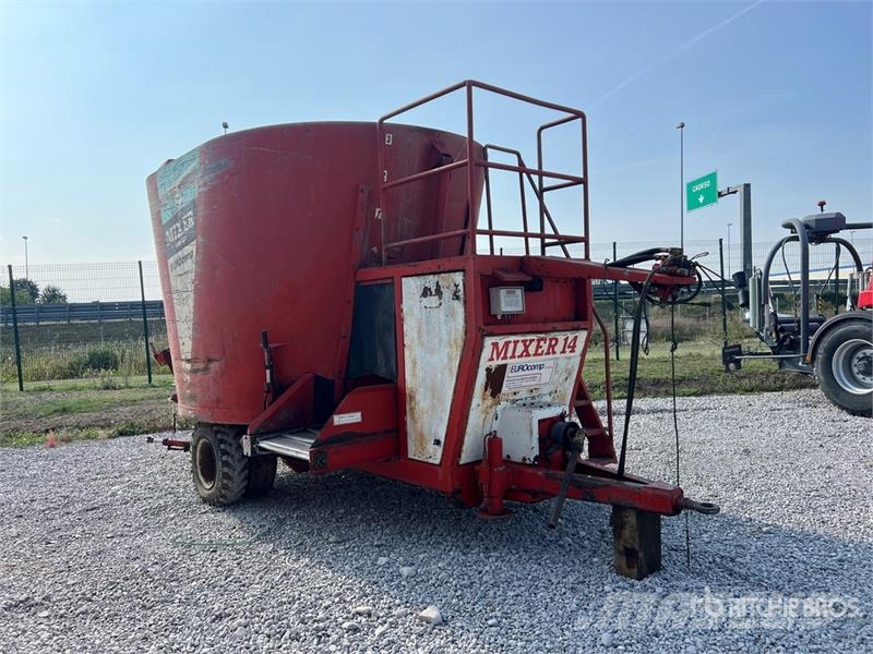 Eurocomp Mixer 14 Feed Mixer Futtermischwagen