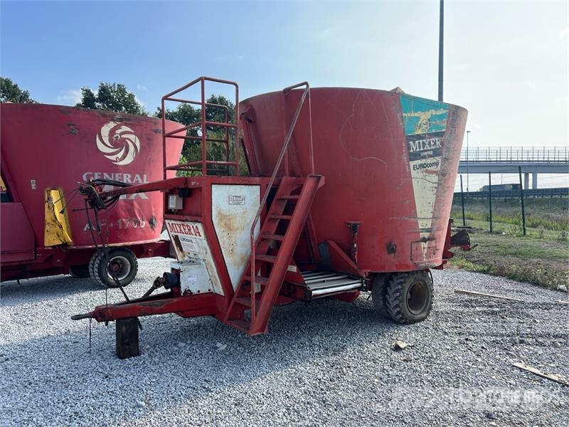 Eurocomp Mixer 14 Feed Mixer Futtermischwagen