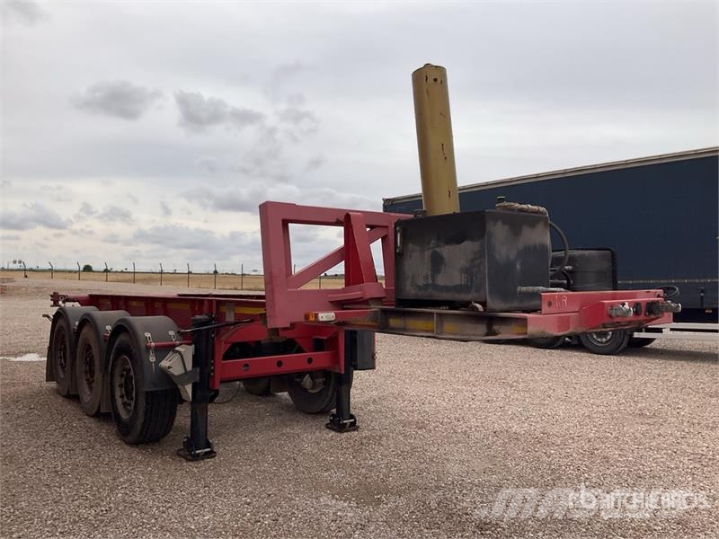  Fatih Tri/A Dump Container Trailer مقطورات حاويات