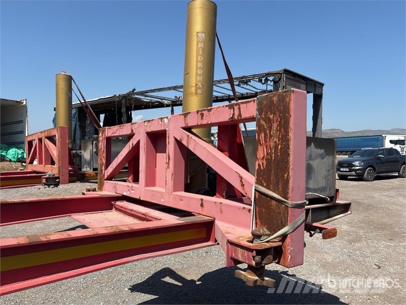  Fatih Tri/A Dump Container Trailer مقطورات حاويات