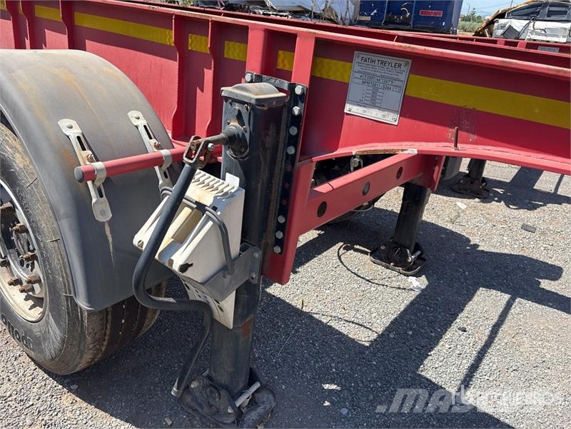  Fatih Tri/A Dump Container Trailer مقطورات حاويات